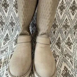 Shani Boot UGG | Shoes | Ugg Australia Shani Uggpureboots Lined Beigetopstitched ...
